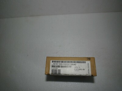 Siemens 6ES7 322-1HH01-0AA0 SIMATIC S7-300, Digitaler Ausgang SM 322, Isoliert
