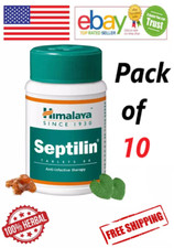 10X SEPTILIN Himalaya 60 Tabs Each With Long Expiry  Free Shipping