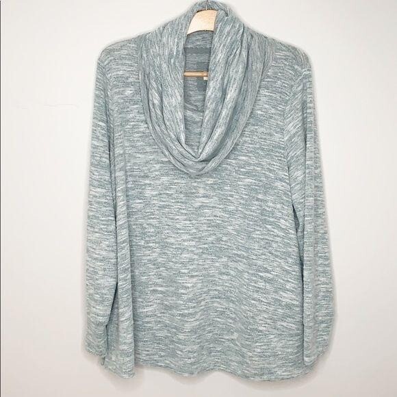 cupio cowl neck pullover plus size - image 1