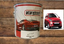 For Hyundai ELECTRIC RED H4 SOLVENT BASECOAT CAR PAINT MIX SPRAY GUN READY