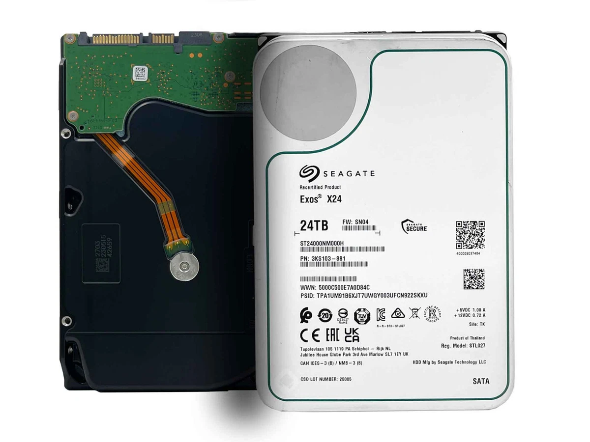 Internal Hard Disk Drives 24 TB Storage Capacity for sale | eBay