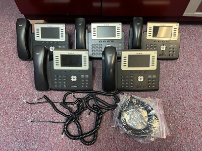 Lot Of 5 Phones: Yealink SIP-T29G 10-Lines Color IP Phone - LAST FEW REMAINING!