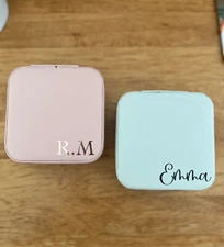Personalised Portable Jewellery Box