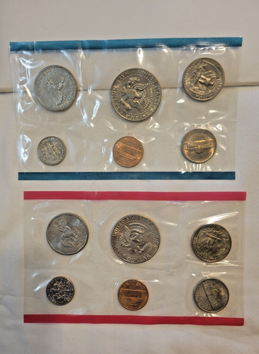 1979 US Mint 12 Coin Uncirculated Set Complete Philadelphia & Denver - Picture 2 of 2