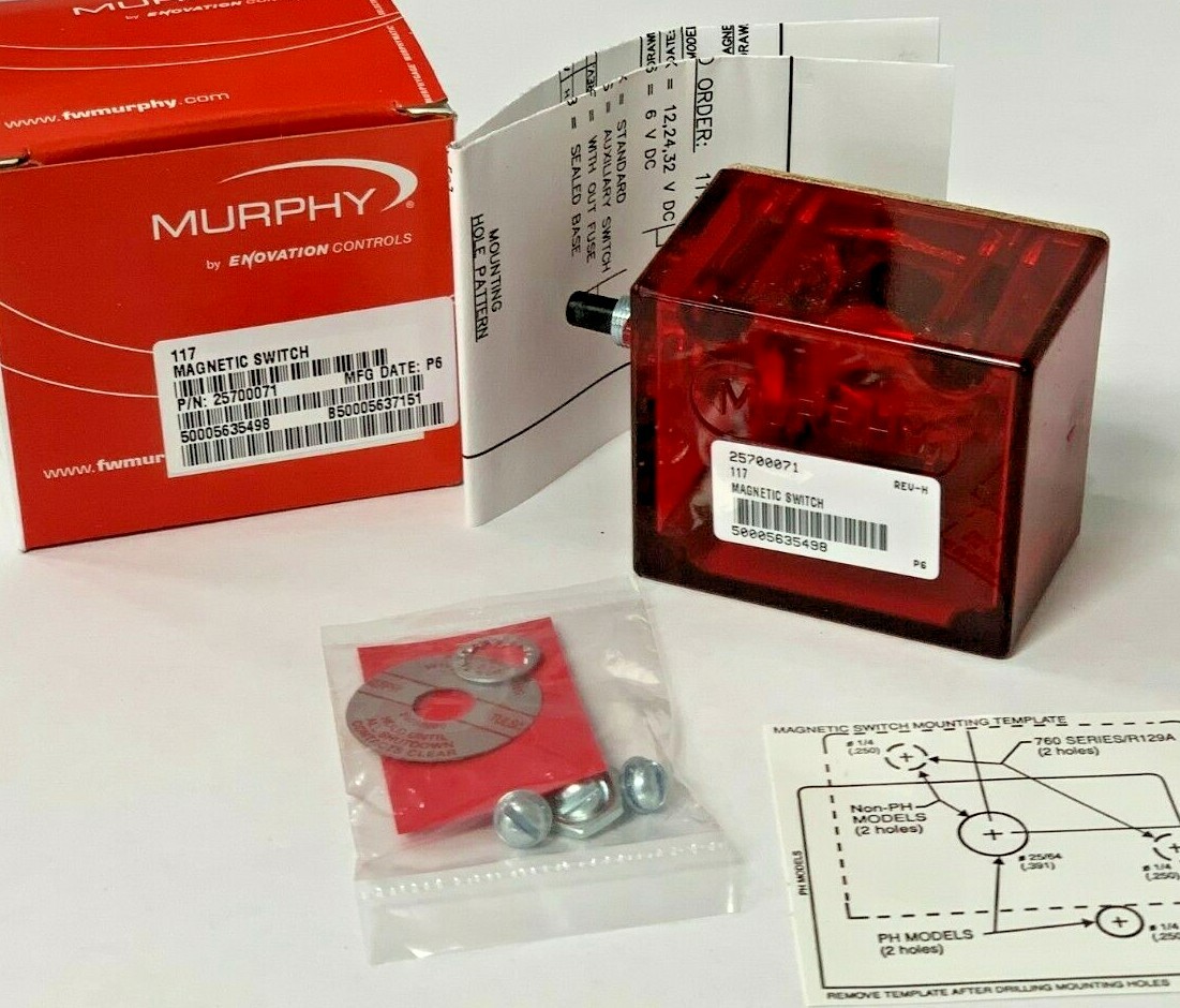 Murphy 117 Tattletale® Magnetic Switch 25700071 | eBay