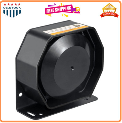 200W Compact High-Performance PA Siren Horn Speaker [Ultra Slim] [8 Ohms]
