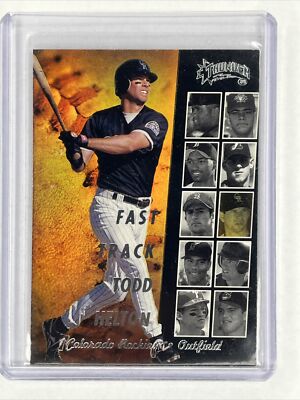 1998 TODD HELTON SKYBOX THUNDER FAST TRACK #5 *58