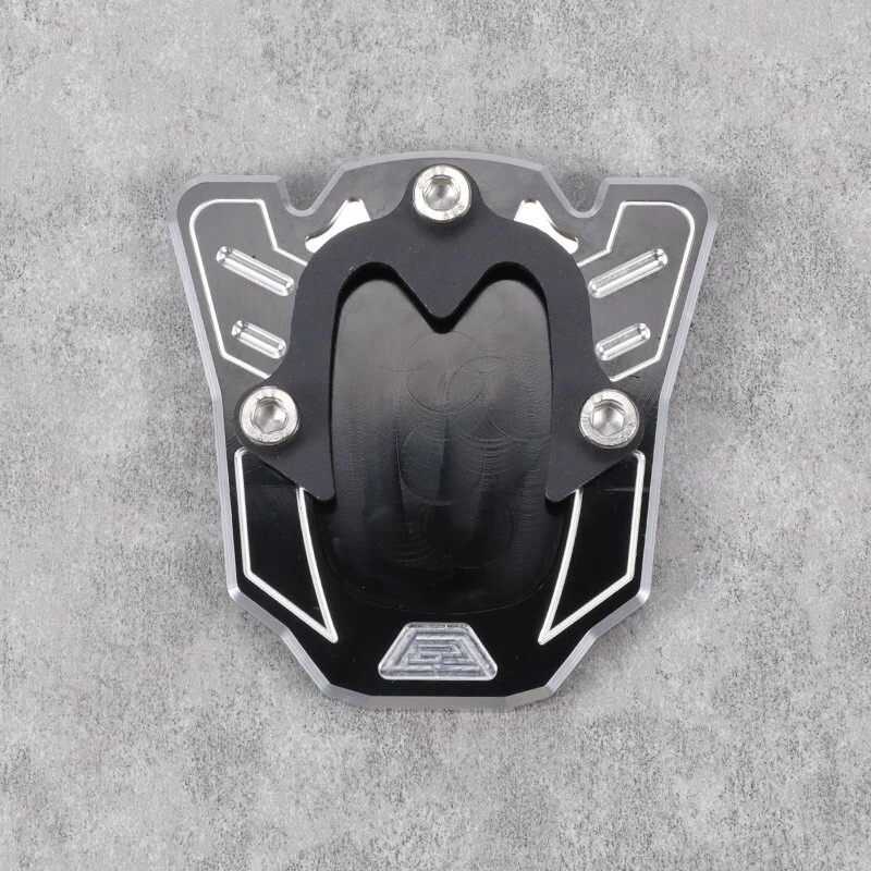 Placa de extensão suporte lateral suporte para Honda CB500F CBR300R/500R/650R NC750S/X - Imagem 3 de 4