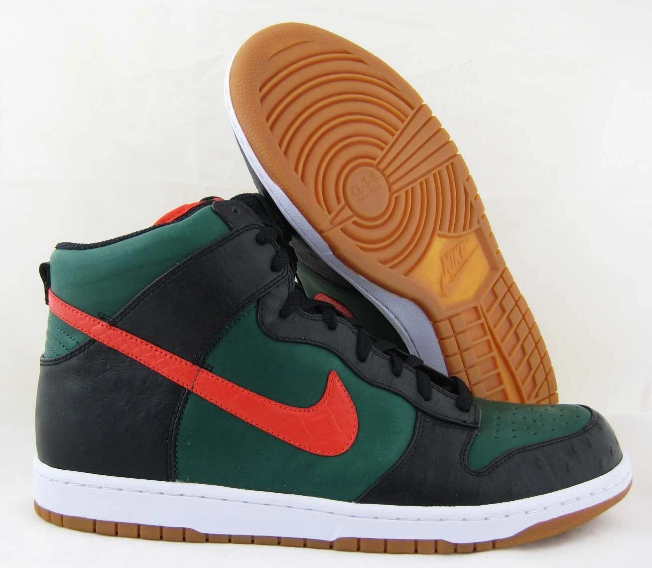 Chaussures Nike Dunk High 2009 DJ CLARK KENT SUPREME SPARK LE EAST taille 14 375378 361