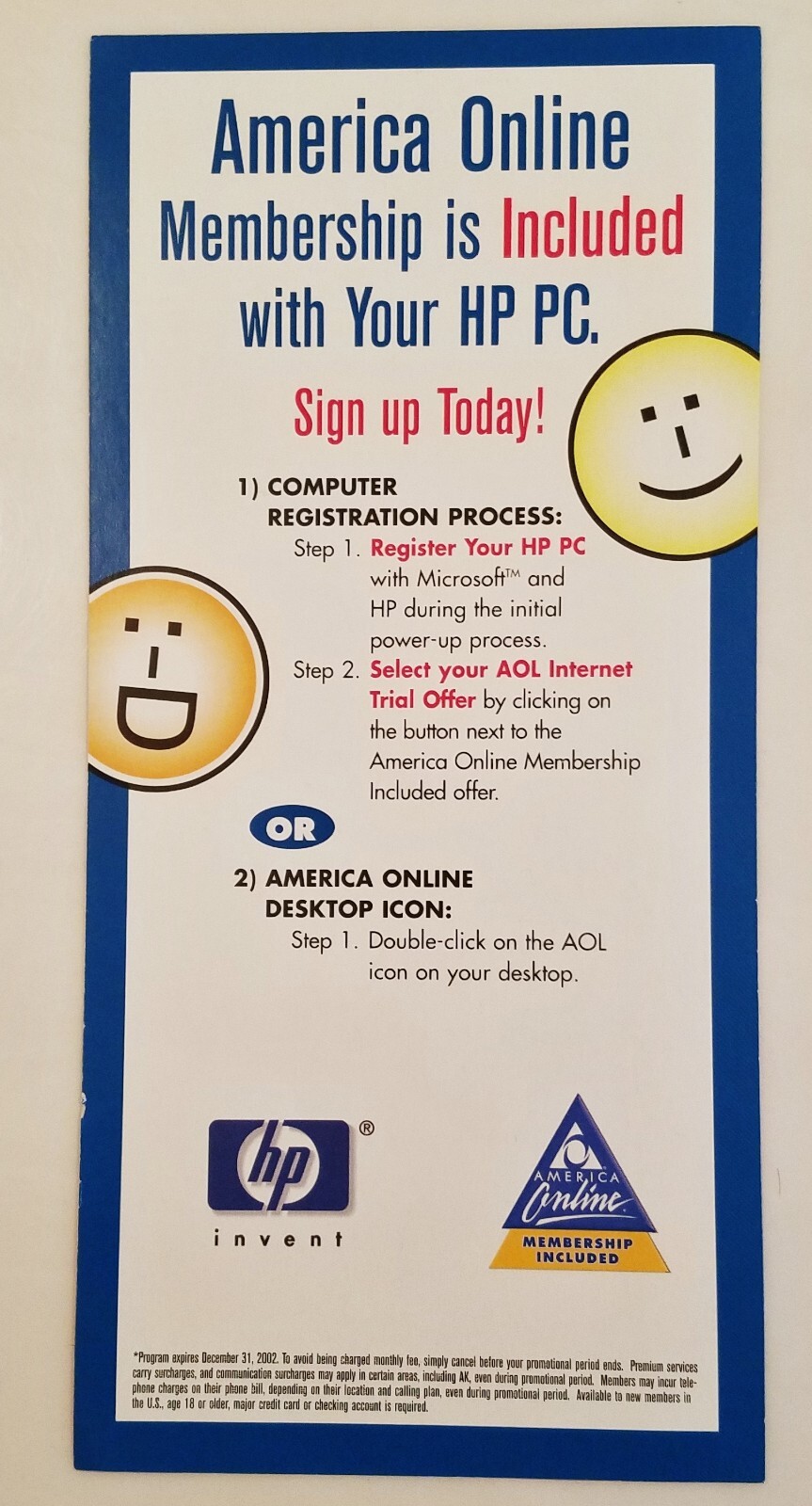 Vintage AOL Collectable CDROM mailers/Advertising Materials eBay