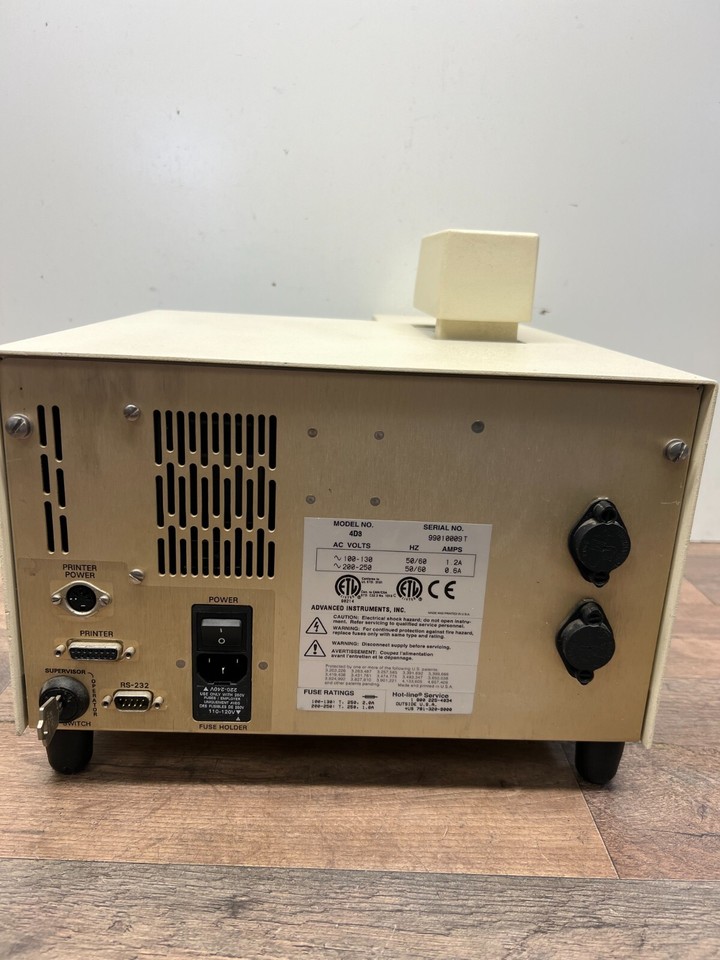 Advanced Instruments Model 4D3 Cryoscope Version 1.0 | eBay