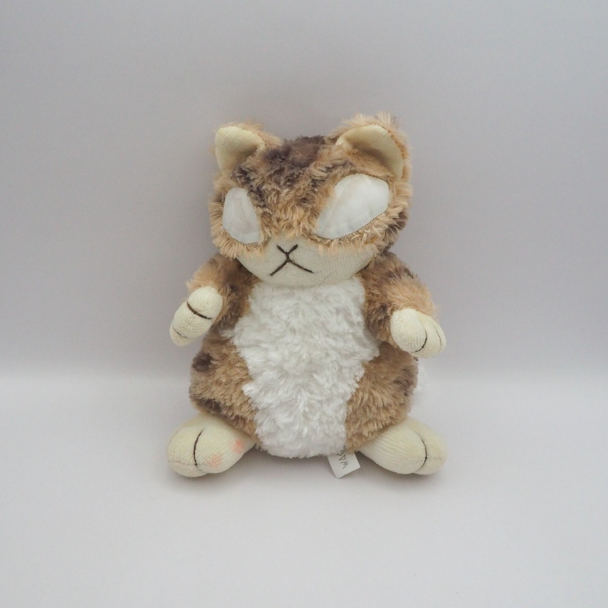 Wachifield Dayan White Cat D0703B Plush Stuffed 5.5