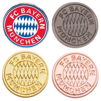 FC Bayern München Pin - Logo - Anstecker Emblem Button FCB - diverse Farben