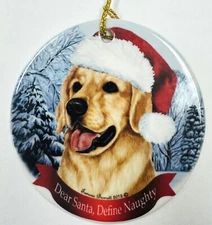 Wholesale Lot 57 Dog Dear Santa Define Naughty Christmas Ornaments NWT $159