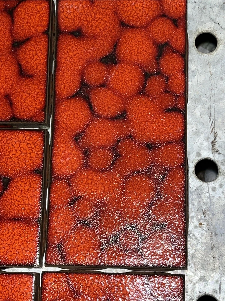 6-pcs American Olean "Caribbean" Series Tile #161 Sunrise 3x6  70s 80s Free Ship - Image 3 of 4