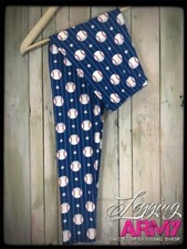 Legging Army Woman's Plus Size 14-20 Leggings- Play Ball