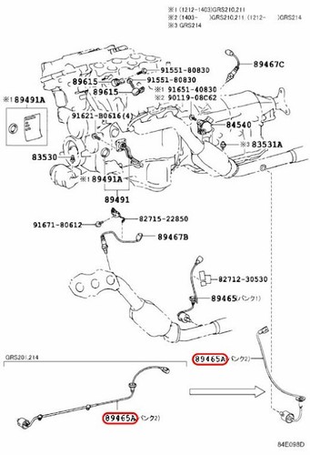 SENSOR OEM TOYOTA, OXÍGENO 89465-30730 genuino - Imagen 3 de 14