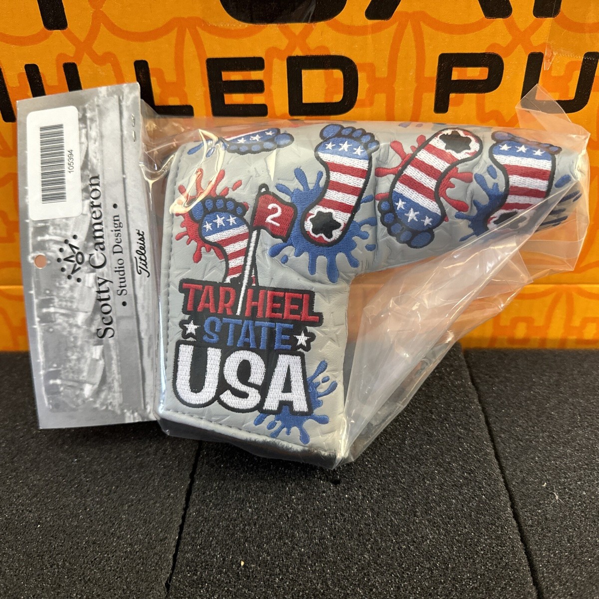 Scotty Cameron 2024 Tar Heel State USA Blade Headcover - US Scotty Cameron 2024 Tar Heel State USA Blade Headcover - US