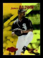 1995 Select Certified Mirror Gold # 97 James Baldwin Card (B65) White Sox
