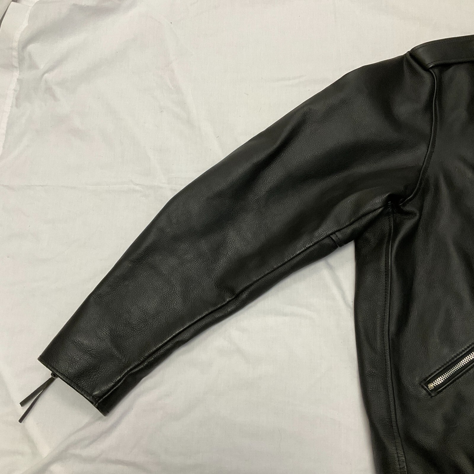 Harley Davidson Basic Skins Leather Motorcycle Ja… - image 13