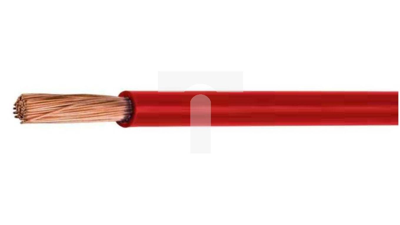 (1 disc) Installation cable H07V-K 6 red 4520044 / 100m / /T2UK