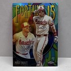 Topps 2025 Chrome Update Fortune 15 Mike Trout #F15-3 Los Angeles Angels Insert