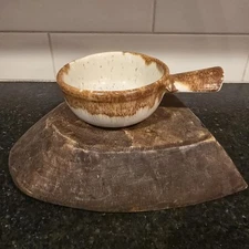 Vintage McCoy, Nelson Graystone Individual Open Handled Soup Server 7050