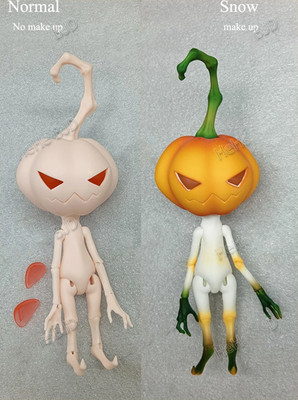 1/12 BJD Dolls Pet Doll Pumpkin Gru Resin Figures Toys Gift Make up