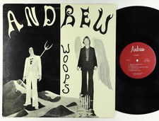 Andrew - Woops LP - Private Icelandic Prog Psych OG Press VG++