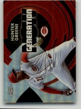 2022 Topps Chrome Update Hunter Greene Generation Now Chrome #GNC-21 Reds