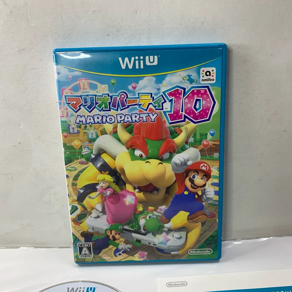 MARIO PARTY 10 NINTENDO WII U JAPAN NTSC-J Tested! - Image 2 of 4