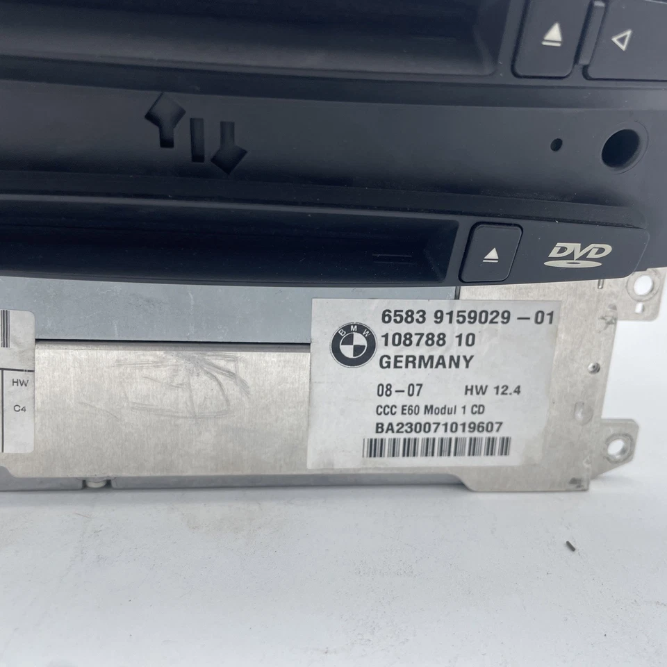 BMW 525i 530 535i 545i 550i M5 2004-2007 navegación CD CC 6583-6962545 OEM Foto 2 de 4