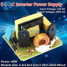 40W DC-AC Inverter Power Supply 12V to 220V Step Up Transformer Module mz