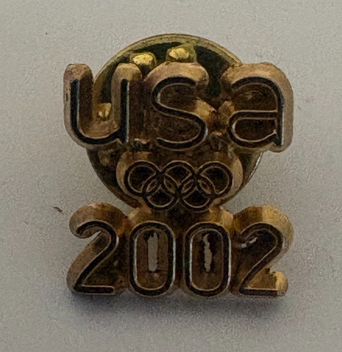 USA Olympic Pin - 2002 Salt Lake City Utah Winter Olympics Team USA Sports Pin