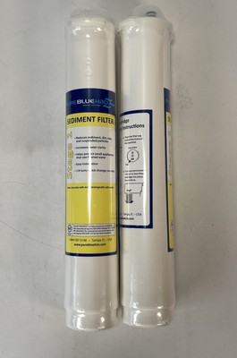5 Pure Blue H20 Reverse Osmosis Filters Stage 1 Sediment 2 Pre Carbon CTO 4 Post