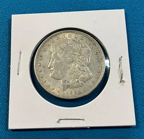 1921-D   Morgan silver dollar -Fine