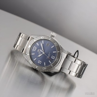 Orient Solar Herrenuhr RA-WJ0002L10B Blau