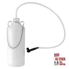 Car 1L Brake Bleeder Bottle, One Person Vehicle Brake Bleeder Kit with 10 Inch