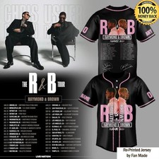 HOT SALE!! Ussher & Chis Brown Raymonnd & Brown Baseball 2026 Jersey - All Size
