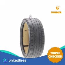 Used 245/35R21 Continental ContiSportContact 5 ContiSilent 96W - 6/32