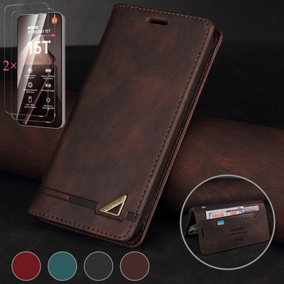 Für Xiaomi 15T Pro Redmi Note 14 Pro+ Note 15 Hülle Magnet Handyhülle SchutzGlas