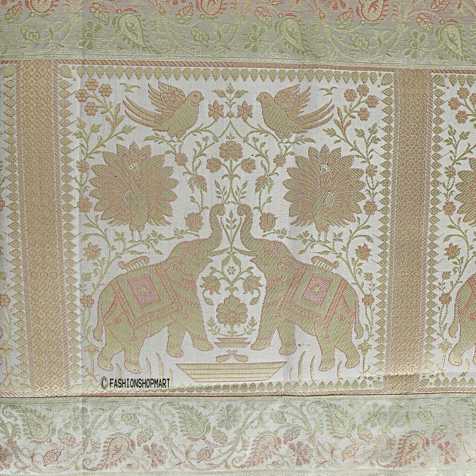 Traditional Vintage Wedding Table Runner Table Cover Lace Table Cloth Fabric - Image 3 of 3