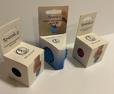 SPOONK MASSAGE GROOVE BALL SEALED NIB 3 PACK MIXED COLORS