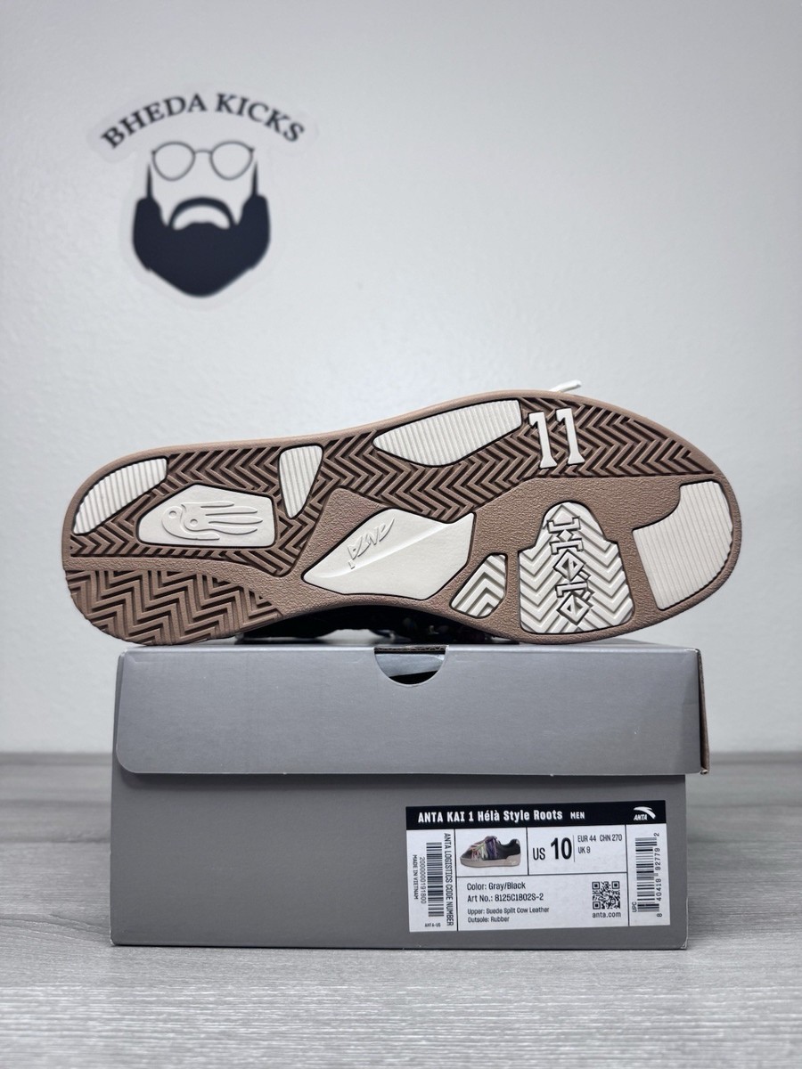 Size 10 - ANTA Kai 1 Style Hela Roots Tribe Shoes black Hélà  display picture 2