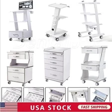 6Style Dental Built-in Socket Tool Cart Mobile Cart With Auto-Water Bottle