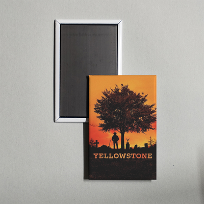 #ad Yellowstone Mini TV Show Poster Fridge Locker Magnet $6.98