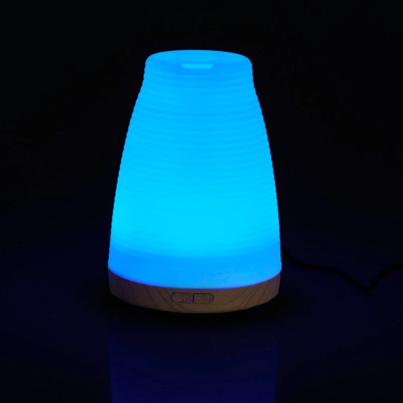 Diffusore di Aromi Oli Essenziali a Ultrasuoni con Luce Led 100 ml Profumatore, fotografia 4 di 10