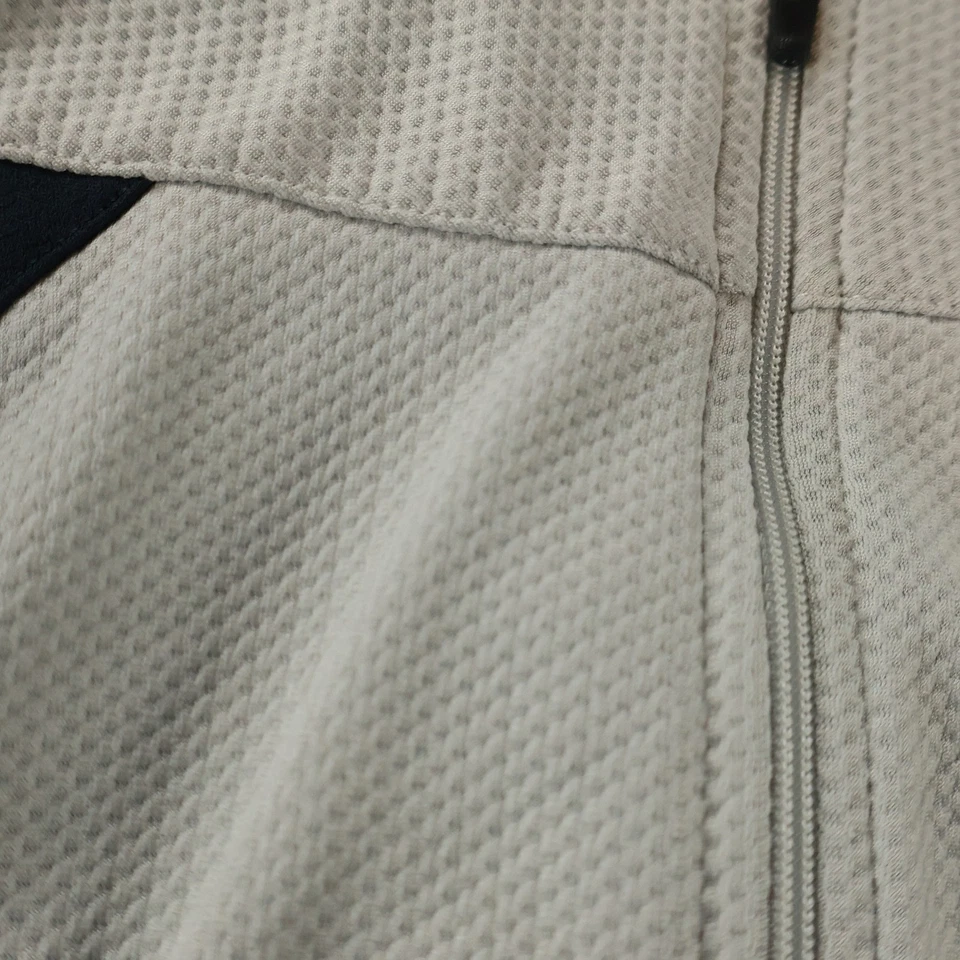 Nike Jersey Mens M Gray Black Orange Fit Dry Cycling Short Sleeve Athletic Shirt - Image 3 of 4