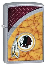 “Genuine Zippo NFL Washington Redskins Windproof Lighter – Officially Licensed,