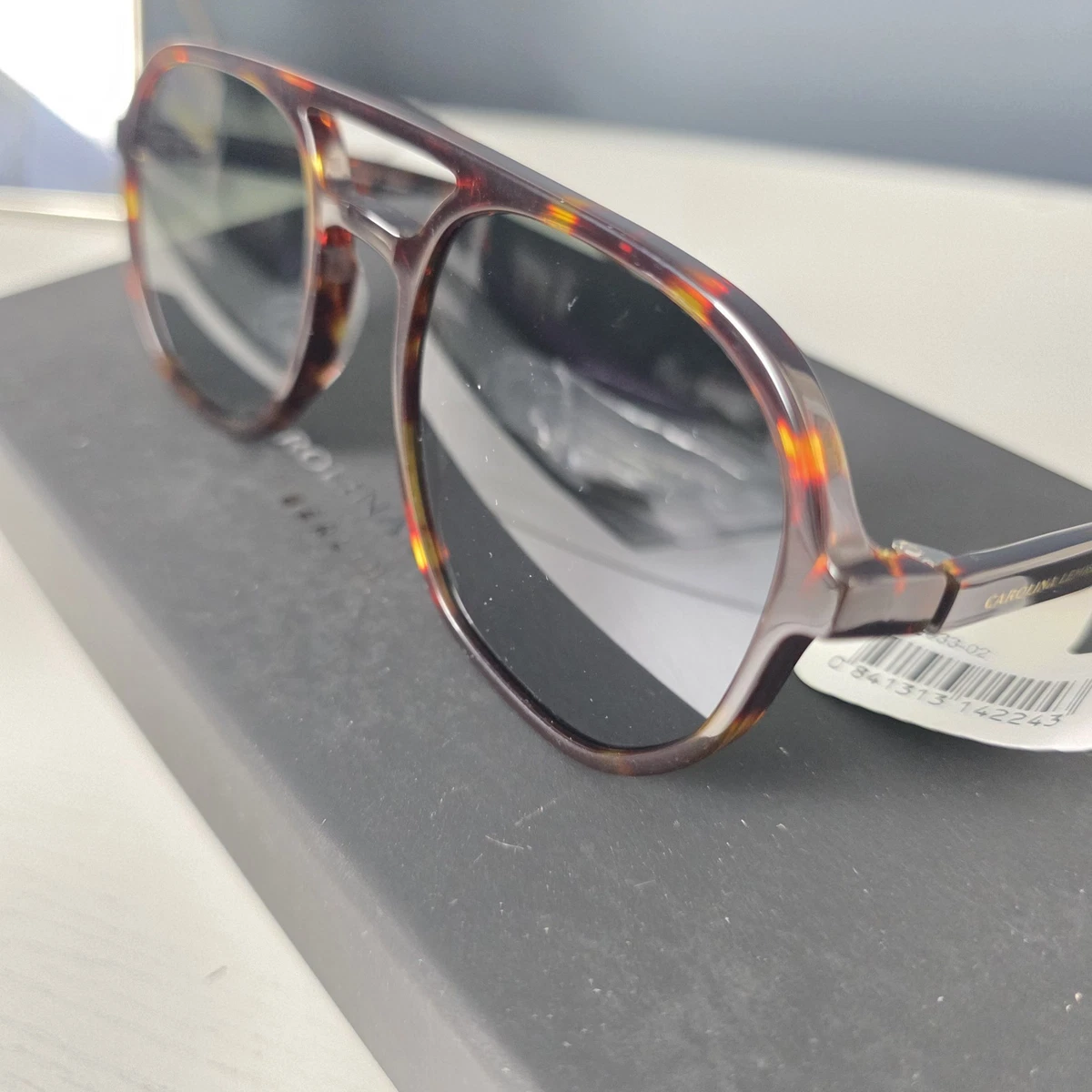 Carolina Lemke Roma Demi Women’s Square Sunglasses Brown Tortoiseshell Unisex Carolina Lemke Roma Demi Women main image 4